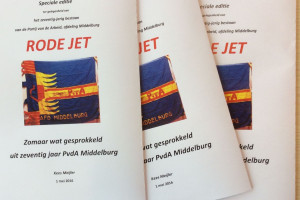 70 jaar PvdA Middelburg op papier vastgelegd!